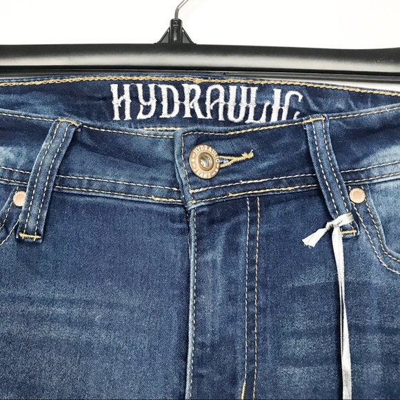 Hydraulic embellished Nolita Curvy micro boot jean - Picture 4 of 7